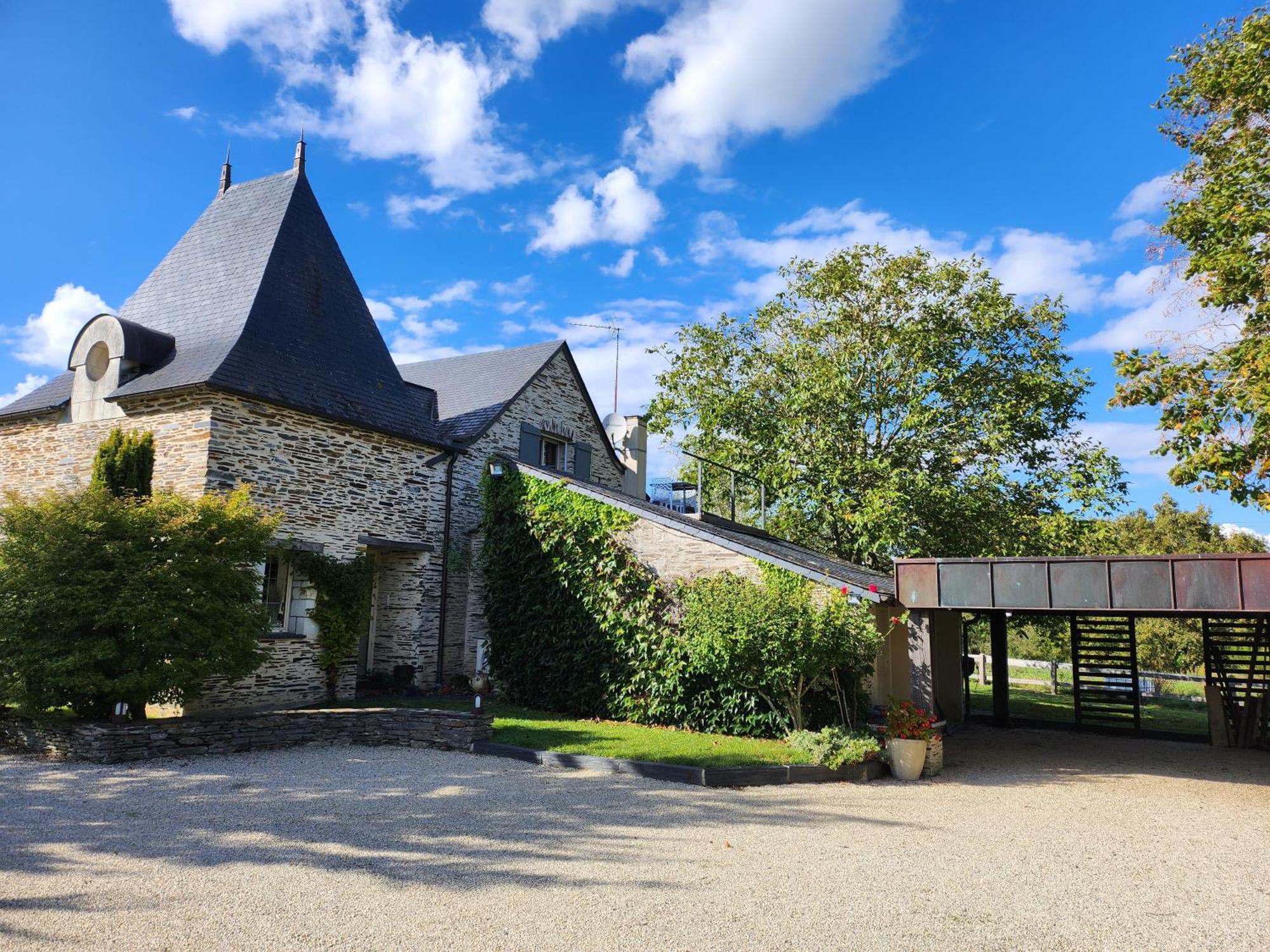 Hotel Gite Belle Fontaine Angrie Esterno foto